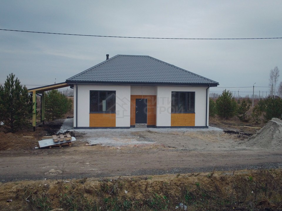 Строительство дома из керамзитобетонных блоков в Лето-парке